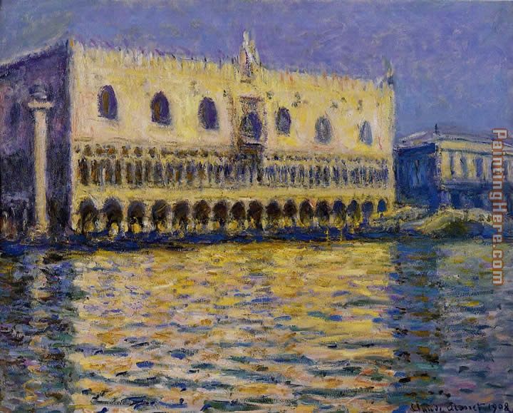 Claude Monet The Palazzo Ducale